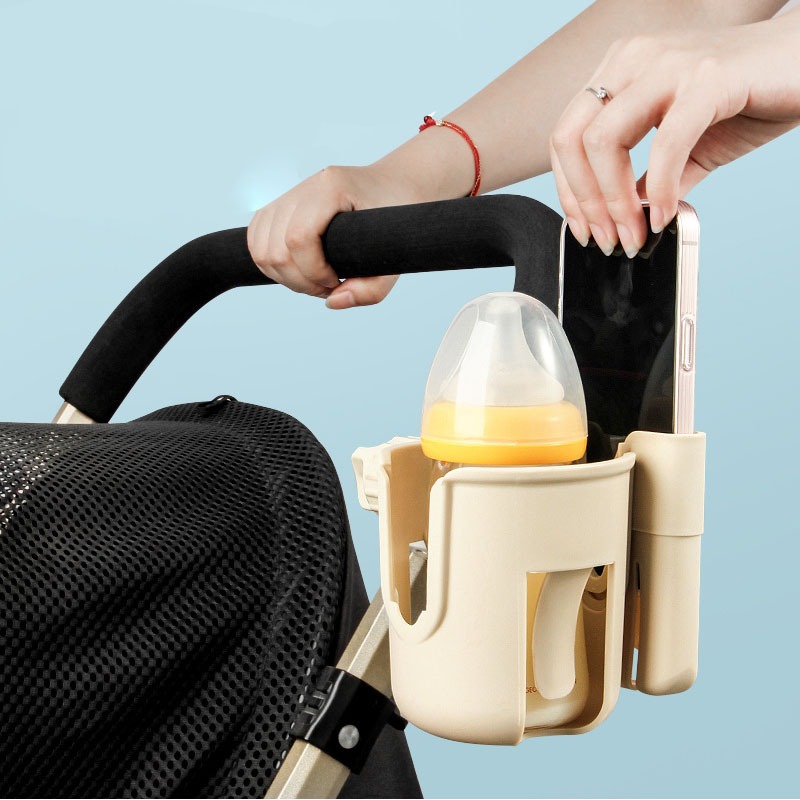 Stroller Accessories - 1/2PCS 2-in-1 Universal Stroller Water Cup