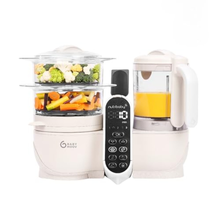 Baby Food Maker Blender - Duo Meal Station 6-in-1: Multi-Speed Baby