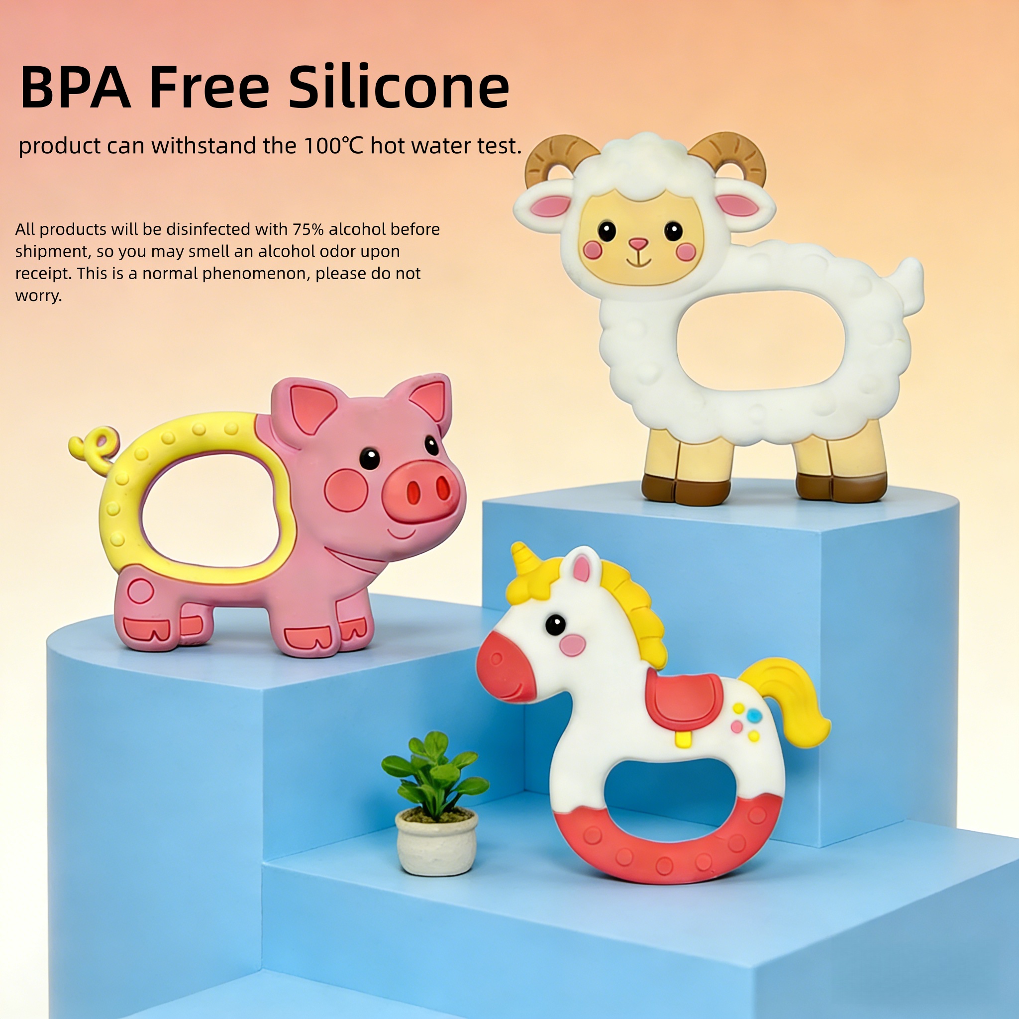 Baby Products Newborn - Baby Teether 0 To 6 Months