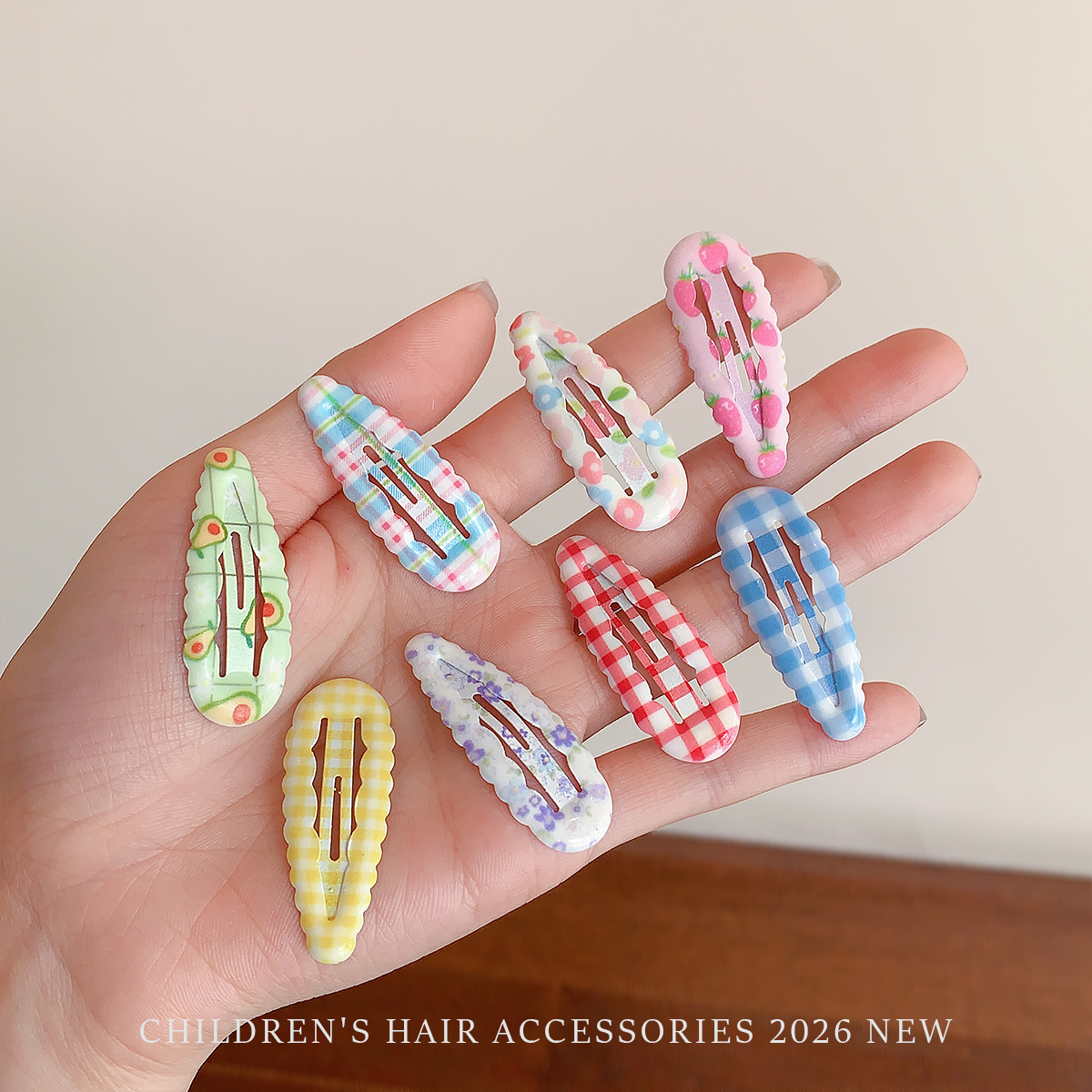 10Pcs/Set Cute Floral Fruit Pl - Baby Products Set incelemesi ve fiyatı