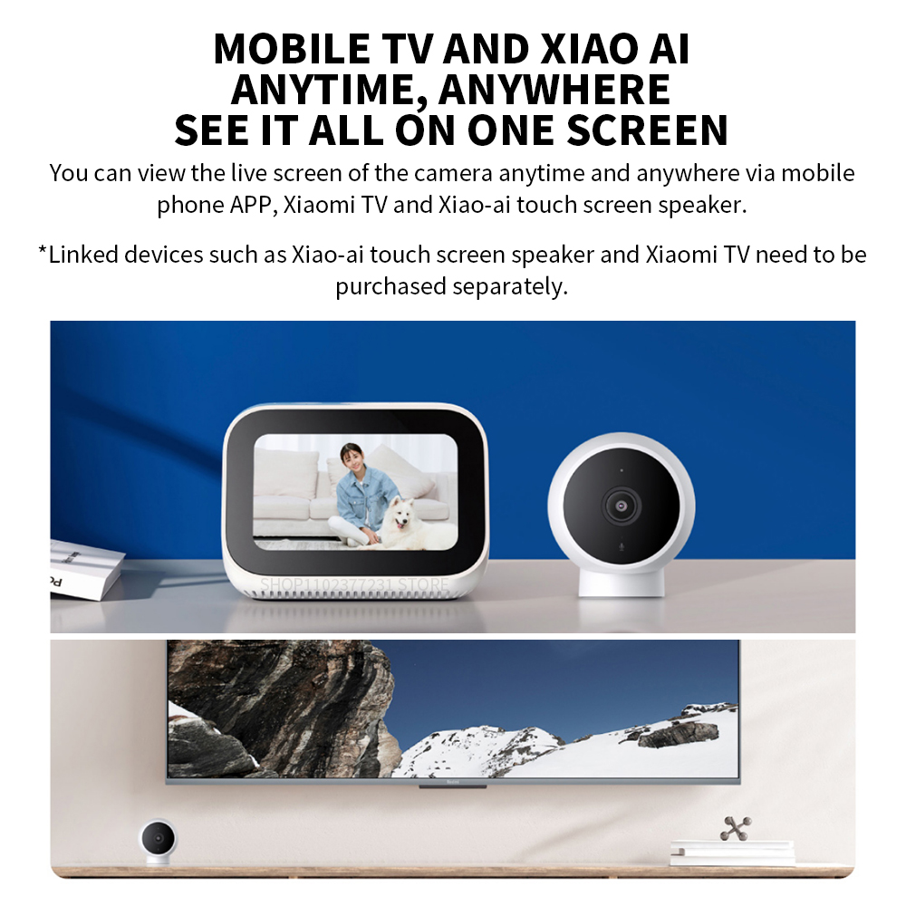 Xiaomi IP Camera 2K 1296P WiFi - Xiaomi Baby Products incelemesi ve fiyatı