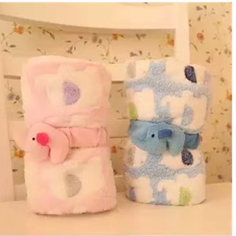 Cartoon Baby Blanket Cute Elep - Baby Products Newborn incelemesi ve fiyatı