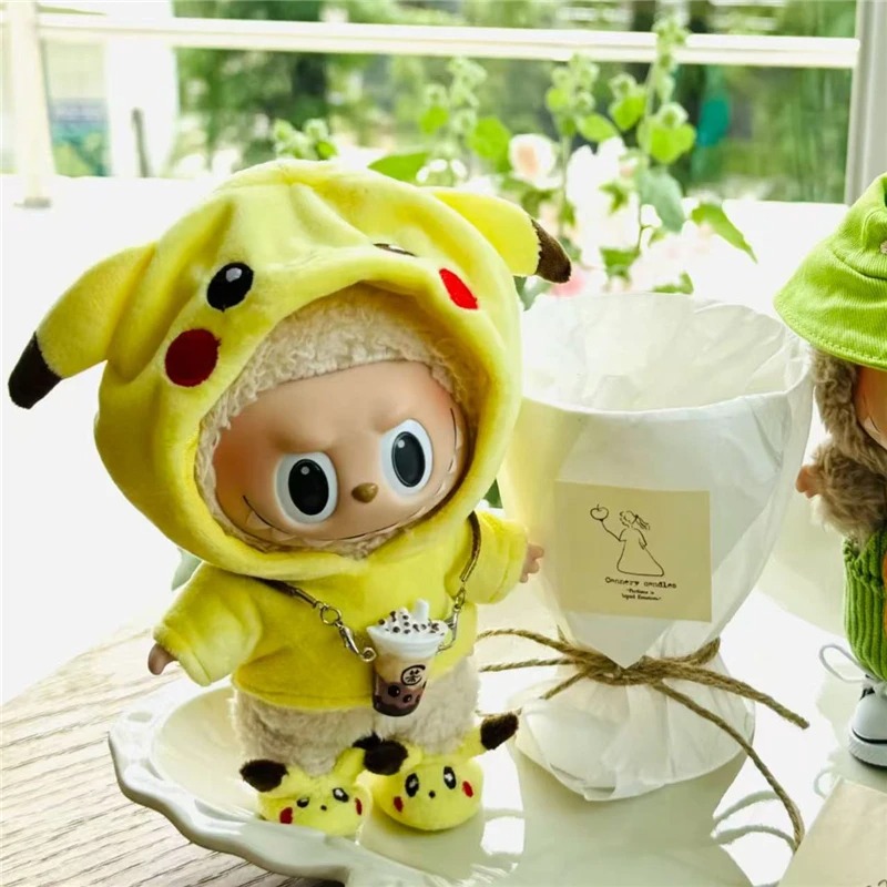 15 17cm For Labubu Doll Cartoo - Baby Products Set incelemesi ve fiyatı