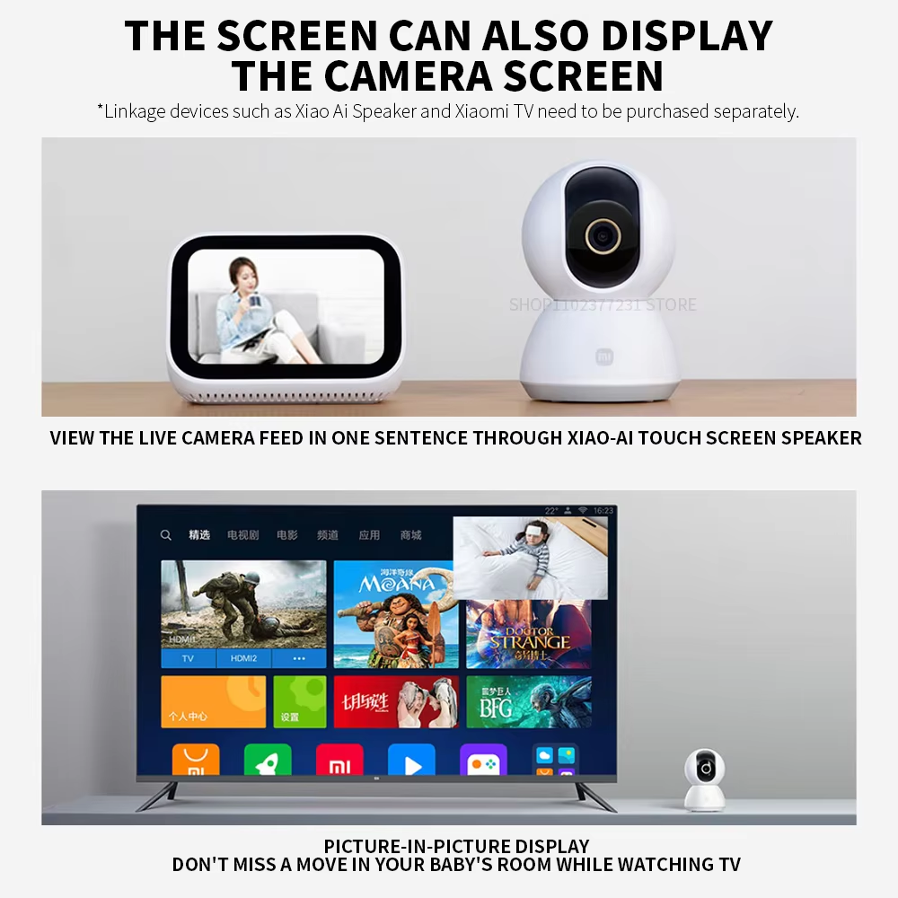 Original Xiaomi Smart Camera 2 - Xiaomi Baby Products incelemesi ve fiyatı