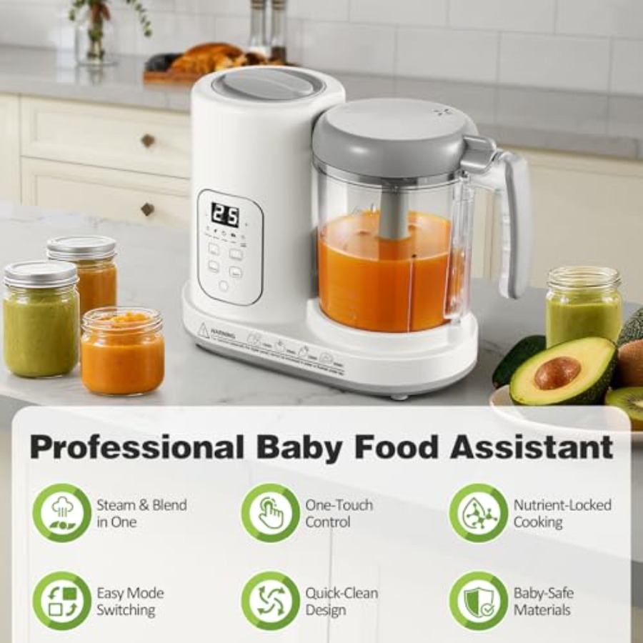 Baby Food Maker Pro Steamer Bl - Baby Food Maker Blender incelemesi ve fiyatı