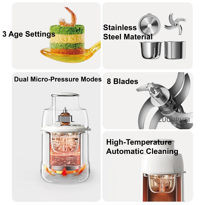 220V Baby Food Processor All-S - Baby Food Maker Blender incelemesi ve fiyatı