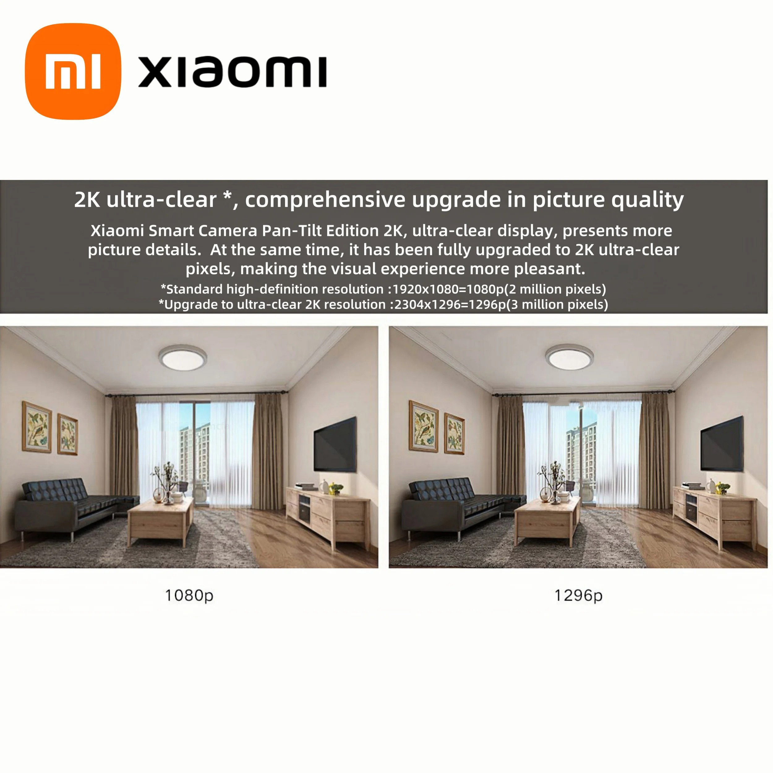 Xiaomi Smart Camera 2K 1296P H - Xiaomi Baby Products incelemesi ve fiyatı