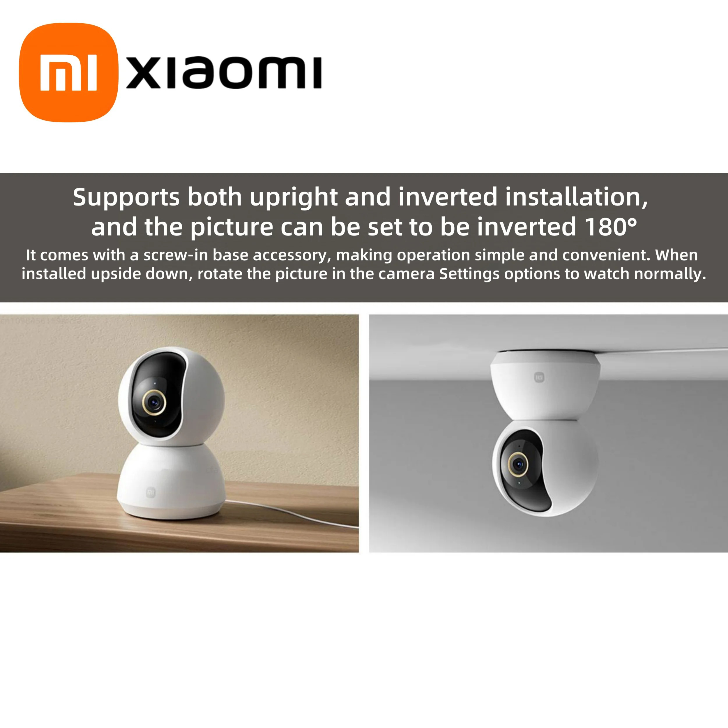 Xiaomi Smart Camera 2K 1296P H - Xiaomi Baby Products incelemesi ve fiyatı