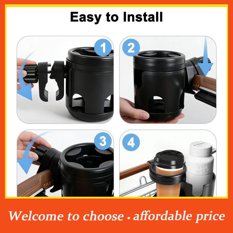 []2-in-1 Cup Holder Baby Strol - Stroller Accessories incelemesi ve fiyatı