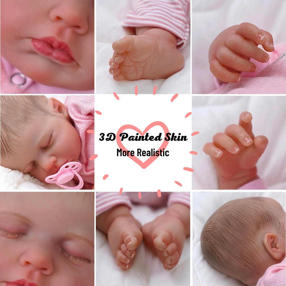 MRB 20 Inch Lifelike Painted R - Baby Products Newborn incelemesi ve fiyatı