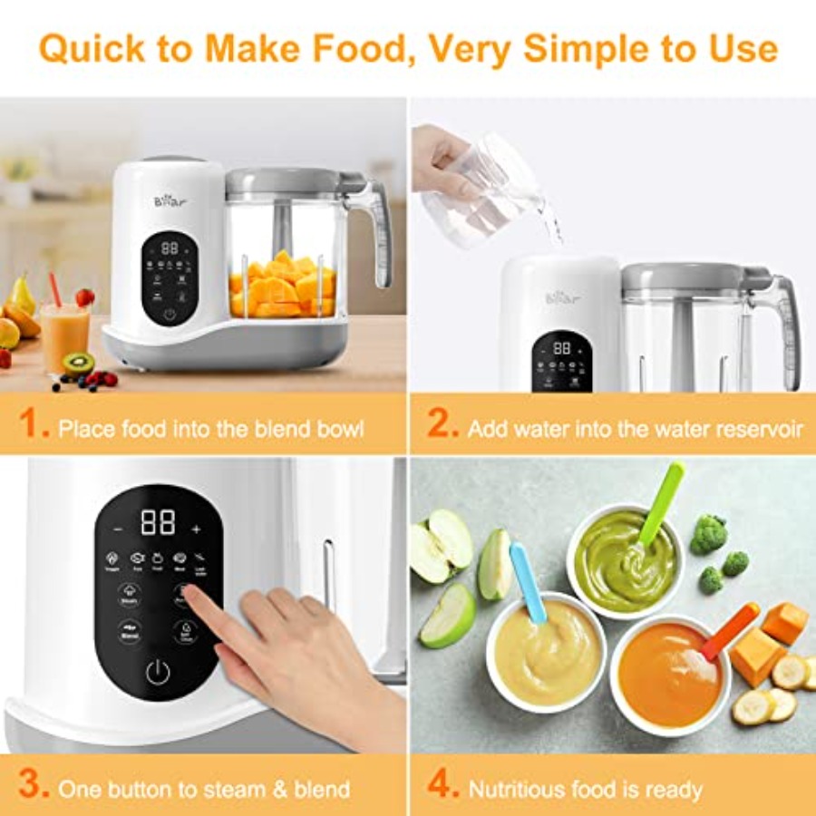 2024 Baby Food Maker One Step  - Baby Food Maker Blender incelemesi ve fiyatı