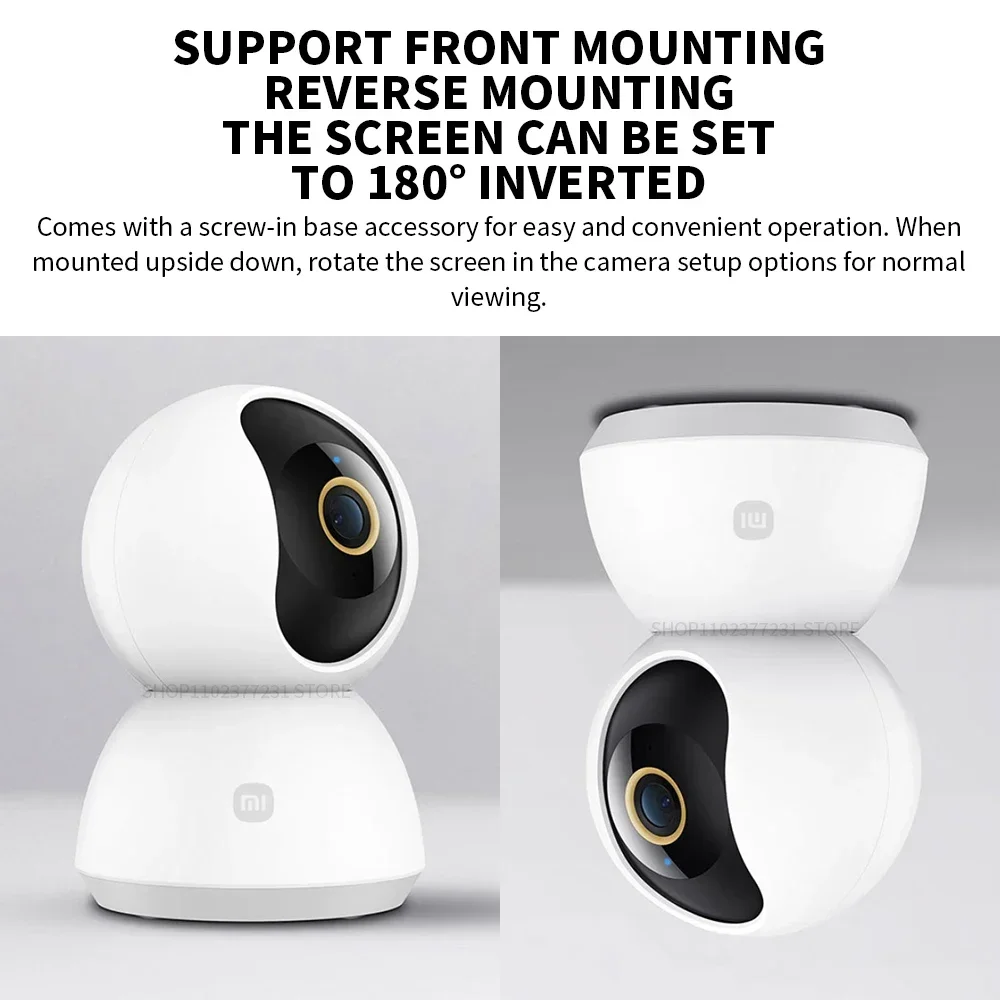 Xiaomi Smart IP Camera 2K 360° - Xiaomi Baby Products incelemesi ve fiyatı