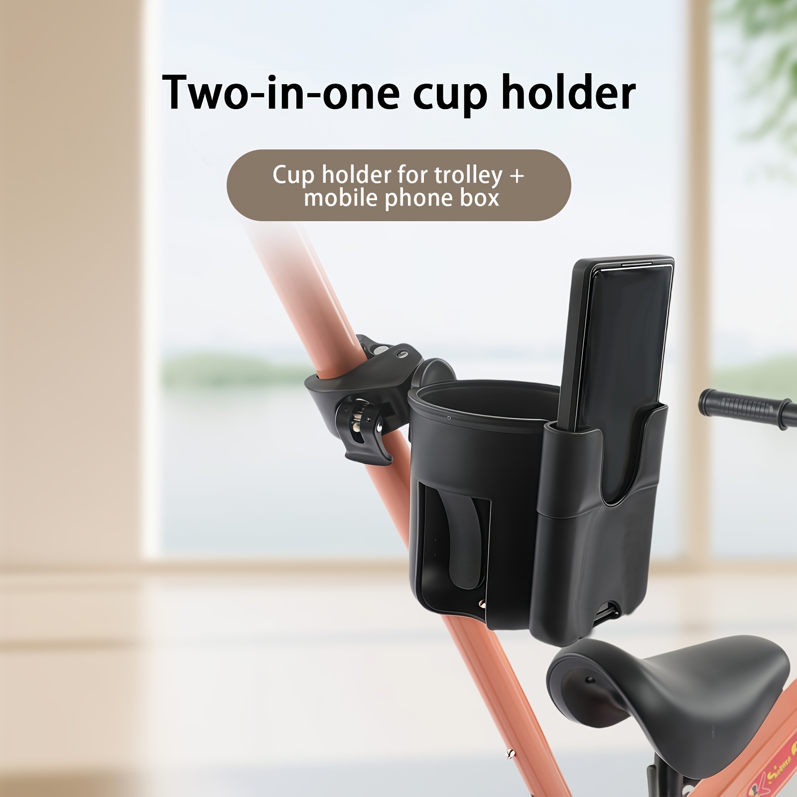 2-in-1 Stroller Cup Holder & P - Stroller Accessories incelemesi ve fiyatı