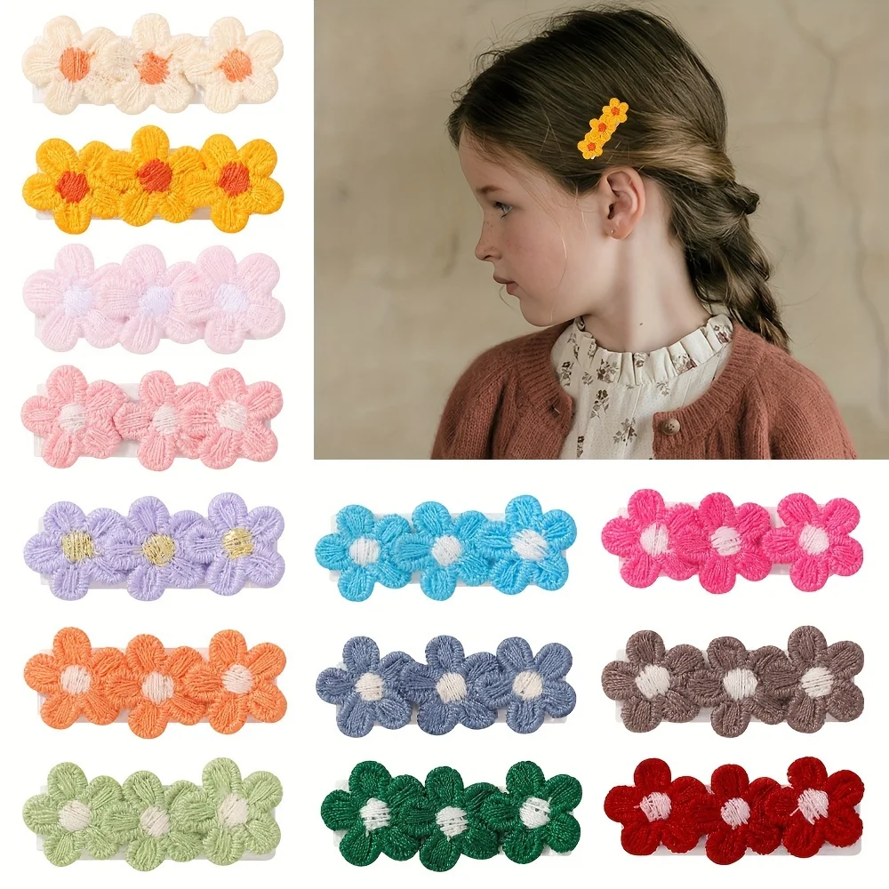 10Pcs/Set Baby Mini Flower Hai - Baby Products Set incelemesi ve fiyatı