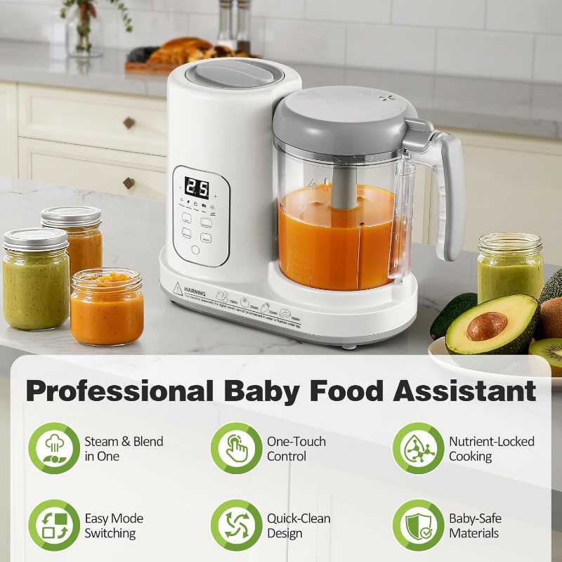 Baby Food Maker Steamer Blende - Baby Food Maker Blender incelemesi ve fiyatı