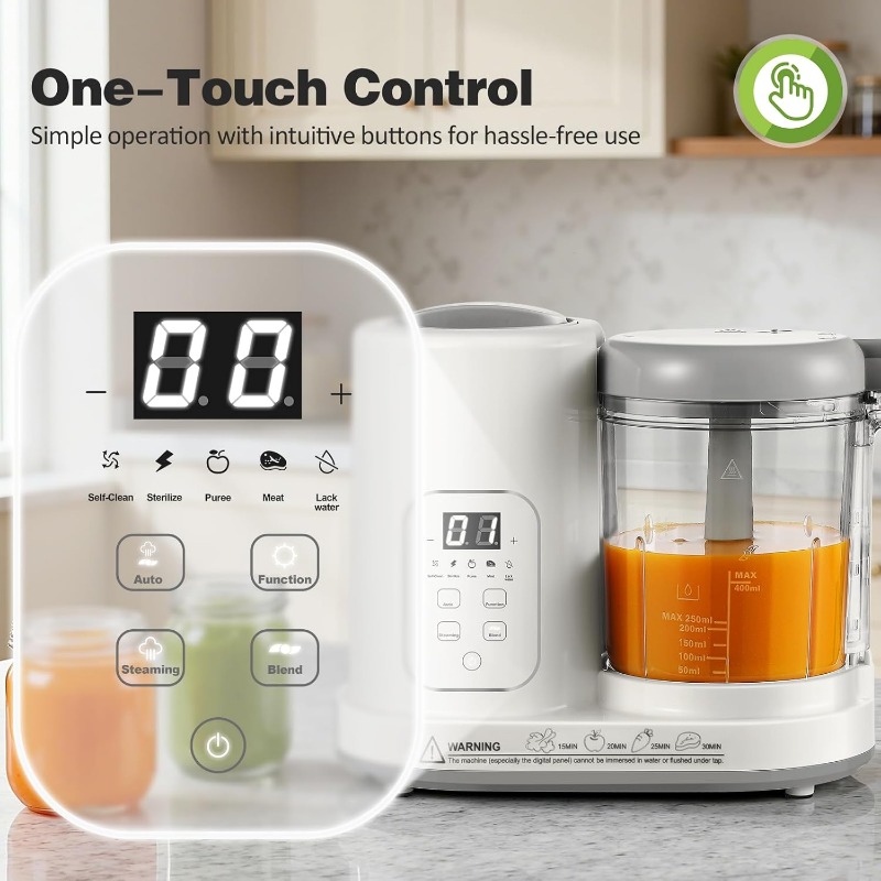 Baby Food Maker Steamer Blende - Baby Food Maker Blender incelemesi ve fiyatı