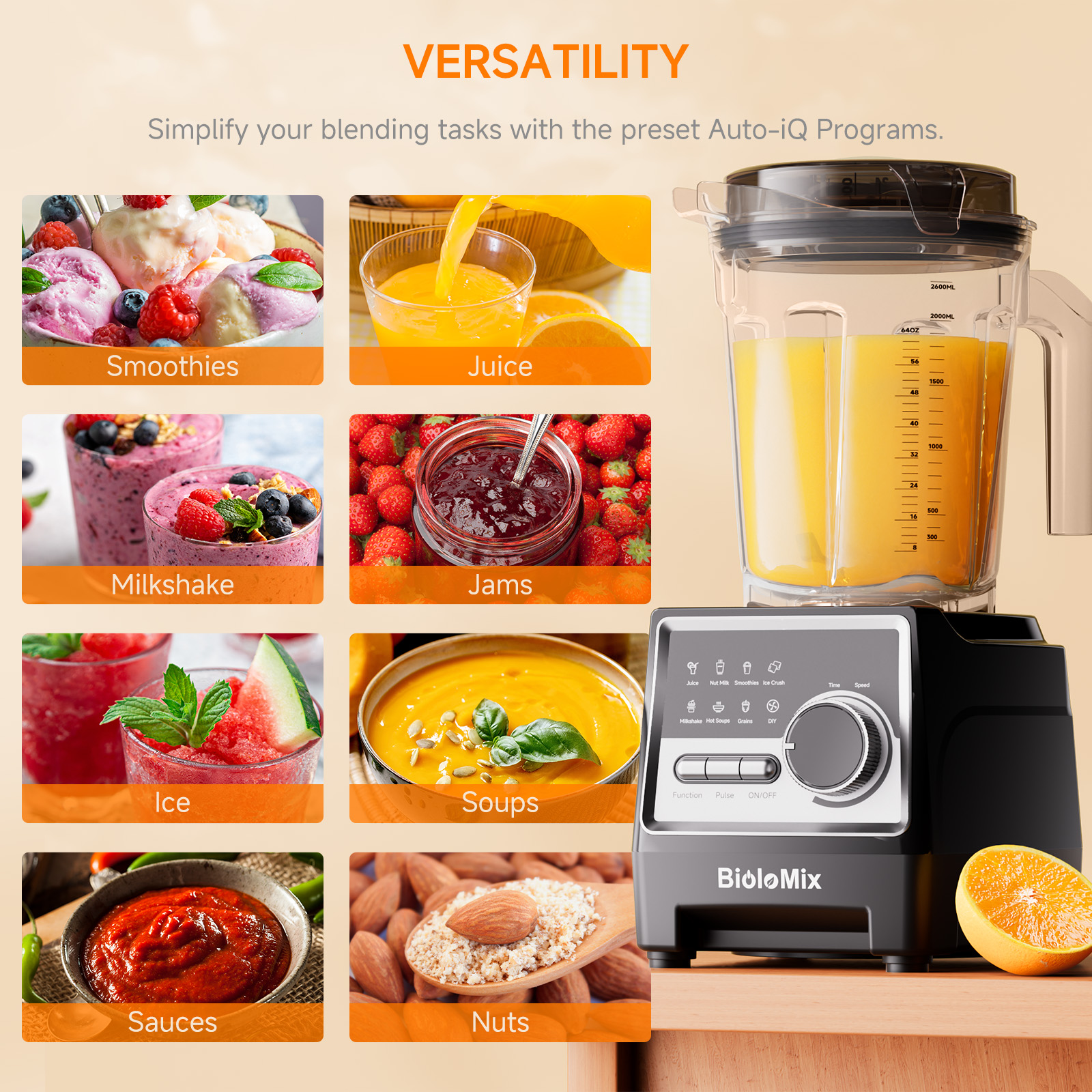 BioloMix 1500W Professional Bl - Baby Food Maker Blender incelemesi ve fiyatı
