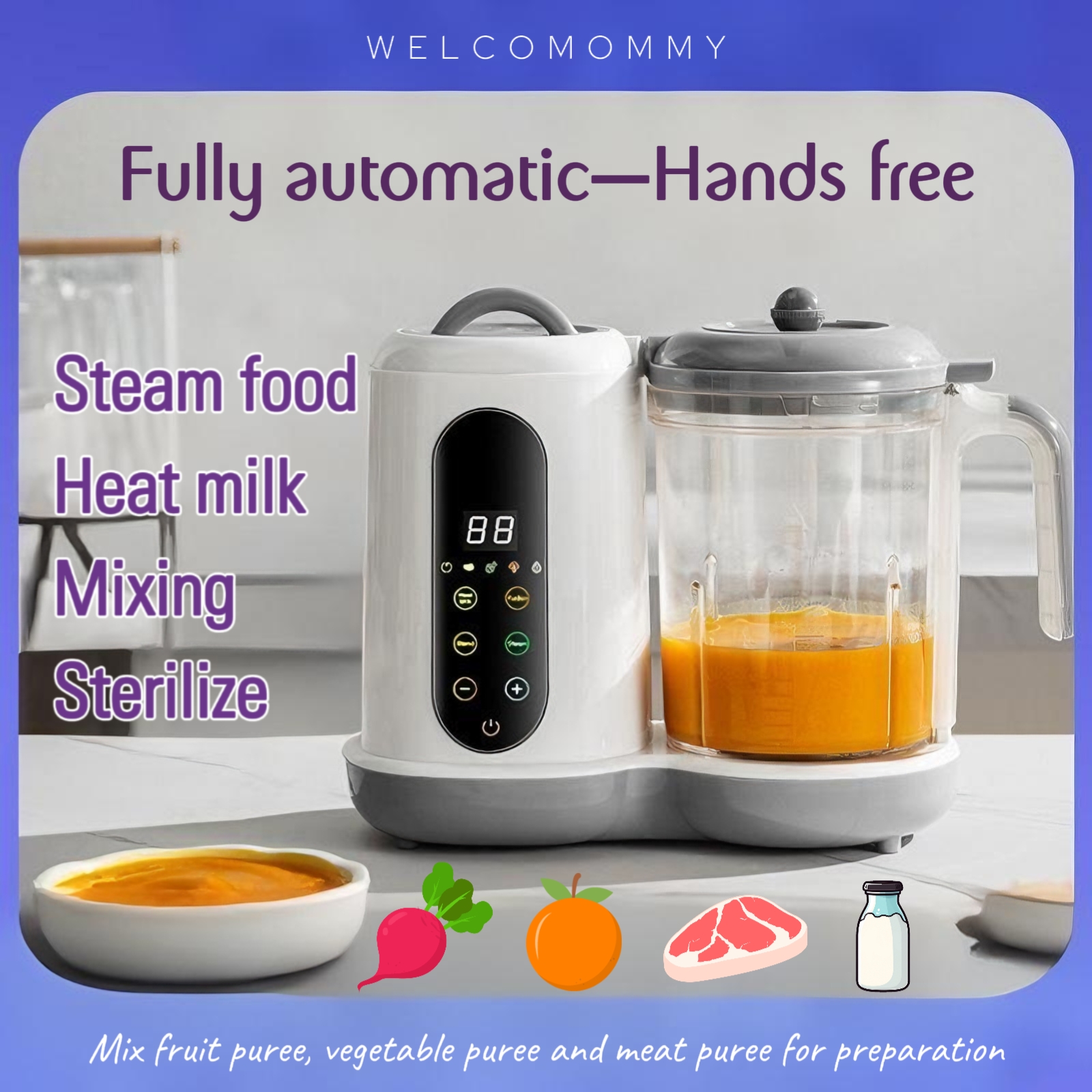 Multifunctional Baby Food Make - Baby Food Maker Blender incelemesi ve fiyatı
