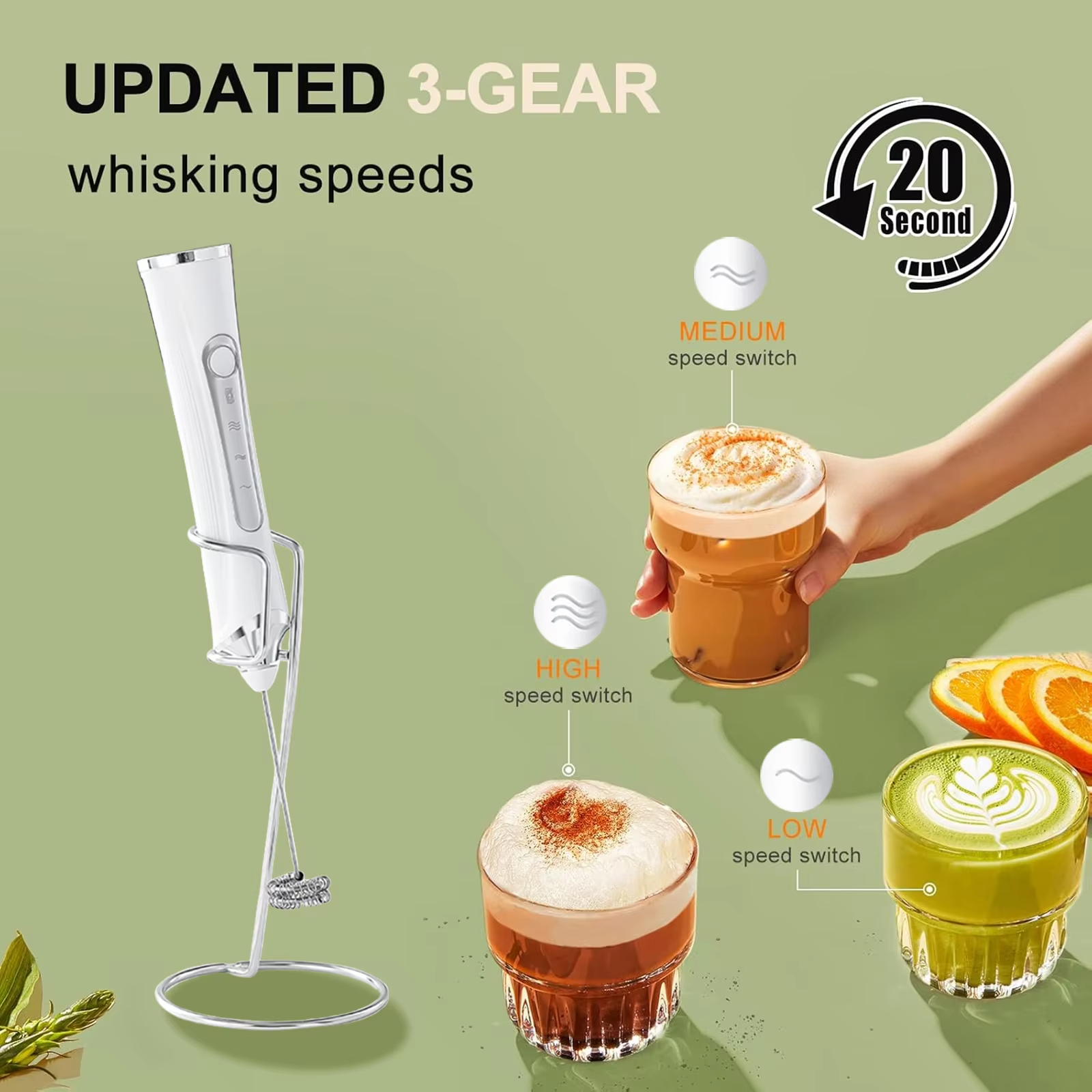 1 Electric Milk Frother, Dual  - Baby Food Maker Blender incelemesi ve fiyatı