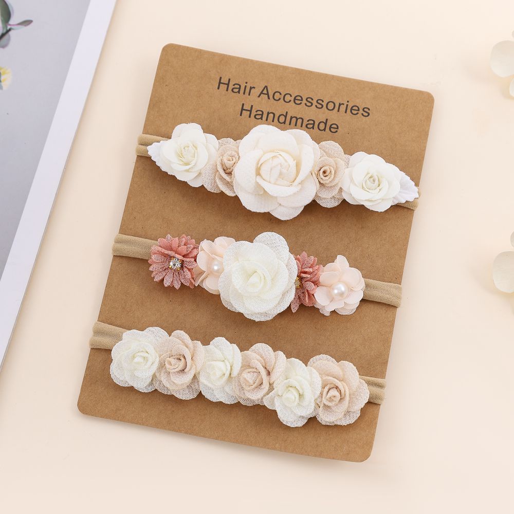 3pcs Baby Girl Headband set Cu - Baby Products Set incelemesi ve fiyatı