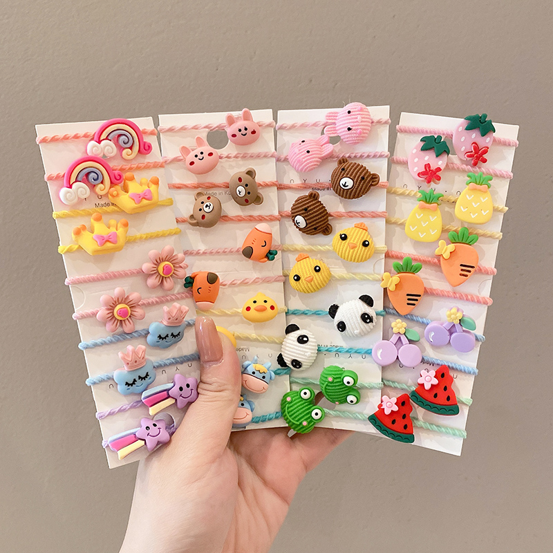 50 Pcs Girls Cartoon Fruit Ani - Baby Products Set incelemesi ve fiyatı