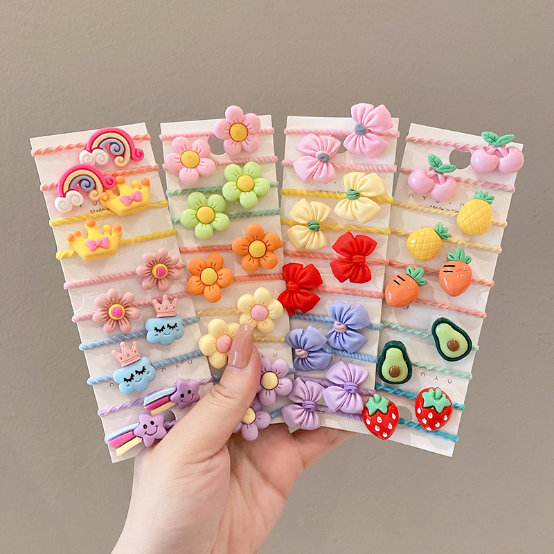 50 Pcs Girls Cartoon Fruit Ani - Baby Products Set incelemesi ve fiyatı