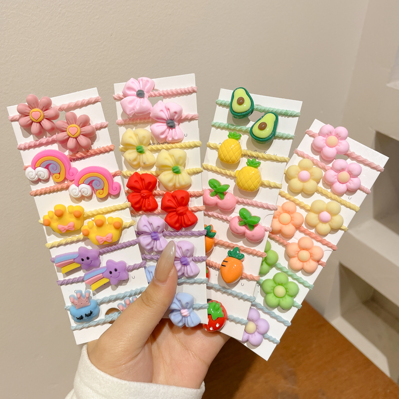 50 Pcs Girls Cartoon Fruit Ani - Baby Products Set incelemesi ve fiyatı