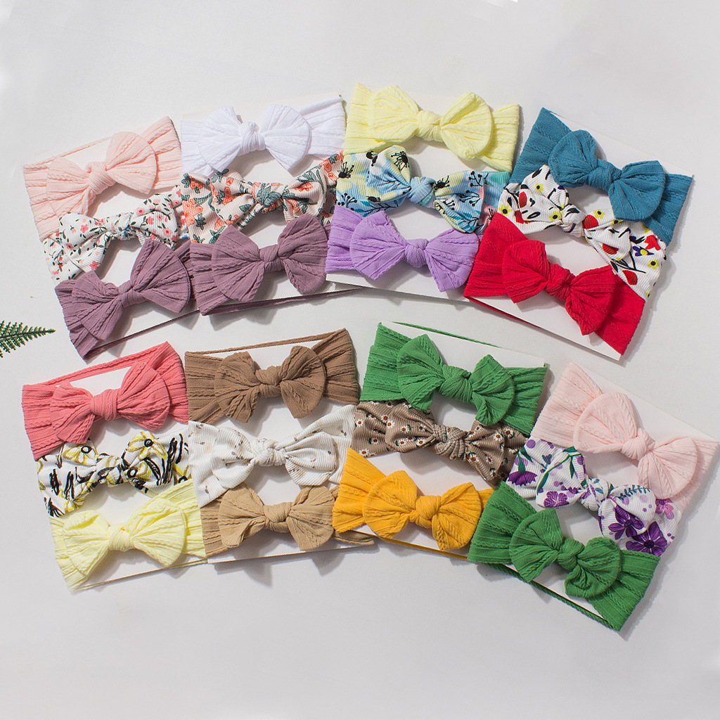 3Pcs/Set Ribbed Floral Baby He - Baby Products Set incelemesi ve fiyatı