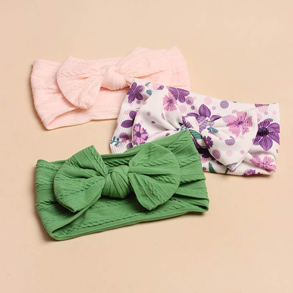 3Pcs/Set Ribbed Floral Baby He - Baby Products Set incelemesi ve fiyatı