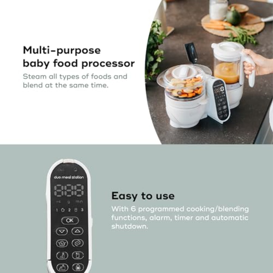 Duo Meal Station 6-in-1: Multi - Baby Food Maker Blender incelemesi ve fiyatı