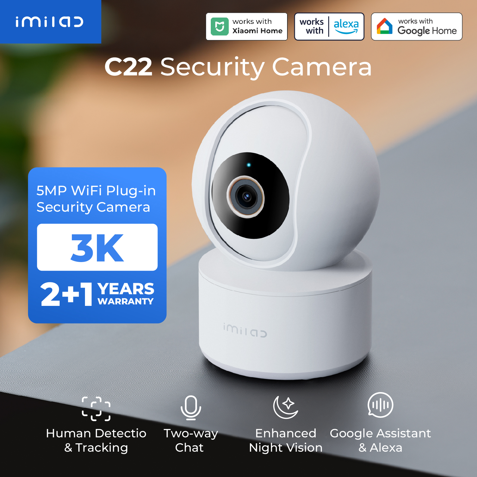 IMILAB Baby Monitor Indoor Sec - Xiaomi Baby Products incelemesi ve fiyatı