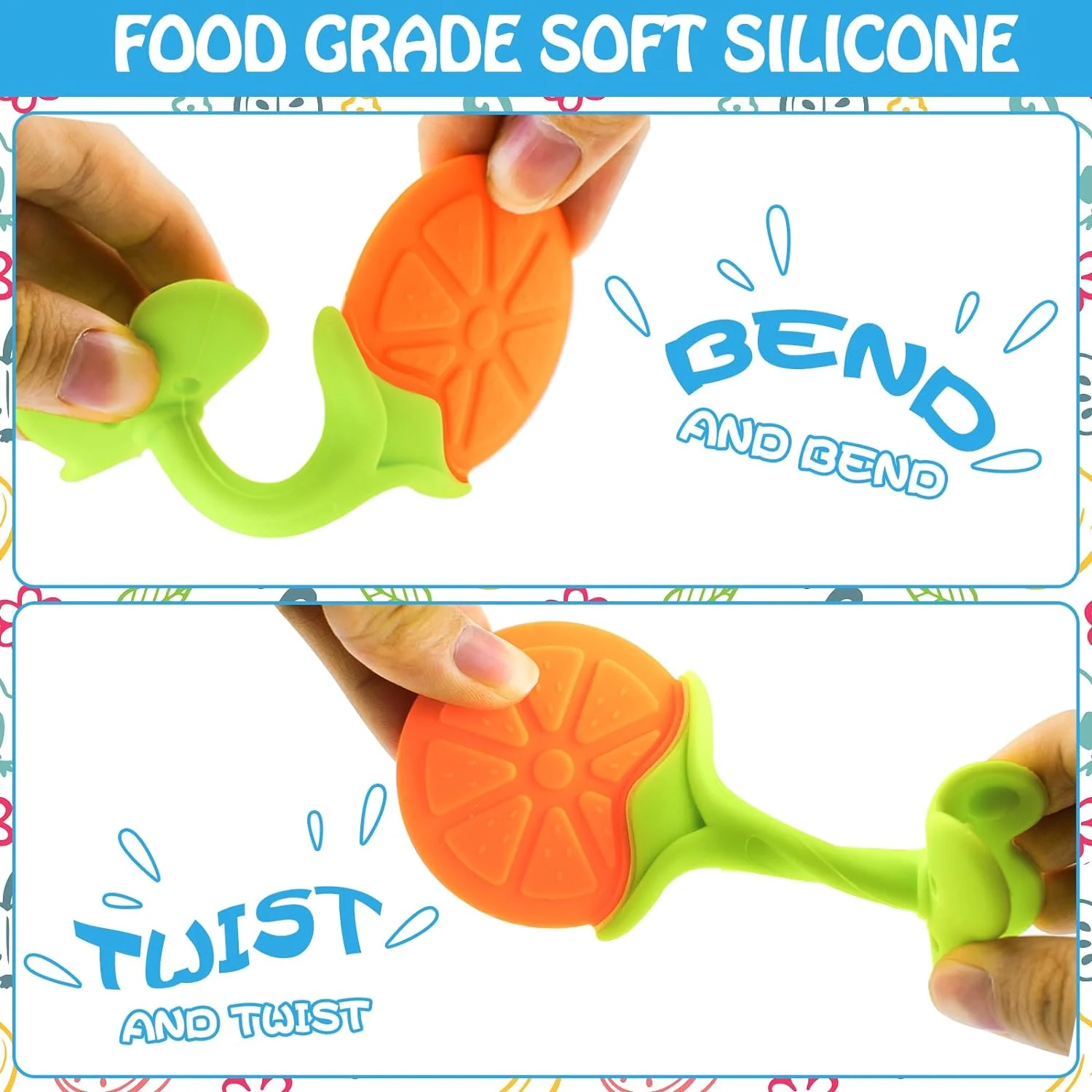Teething Baby Toy Silicone Tee - Baby Products Sale incelemesi ve fiyatı